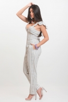 Macac&atilde;o Cal&ccedil;a K&iacute;mika Caj&aacute; Off White.