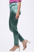 Calça Acetinada Verde 