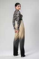 Conjunto de Calça e Blusa Mix de Padronagens 