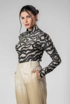 Conjunto de Calça e Blusa Mix de Padronagens 