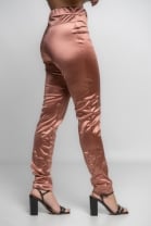 Calça Acetinada Cobre