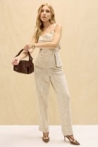 Conjunto de Calça e Regata Cru