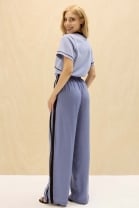 Conjunto de Calça e T-Shirt Azul 