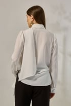 Camisa Branca com Amarração 