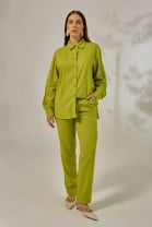 Conjunto de Calça e Camisa Verde Lima 