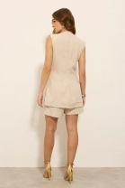 Conjunto de Short e Colete Cru