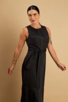 Vestido Mídi Preto