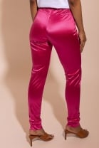 Calça Acetinada Pink 
