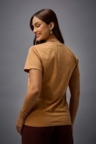 T-shirt Kmk Caramelo 