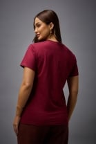 T-shirt Kmk Bordo 