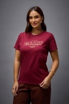T-shirt Kmk Bordo 