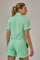 Conjunto de Short e Camisa Verde