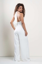 Macacão Frente Unica Off White