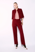 Conjunto de Cal&ccedil;a e Camisa Cropped Bord&ocirc;