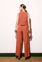 Conjunto de Cal&ccedil;a e Colete Vermelho