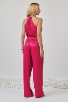 Conjunto de Cal&ccedil;a e Blusa Cavada Rosa