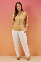 Camisa de Manga Longa Aveia