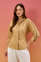 Camisa de Manga Longa Aveia