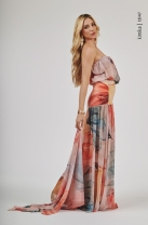 Vestido Longo Tomara que Caia Estampado
