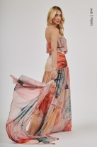 Vestido Longo Tomara que Caia Estampado