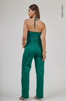 Conjunto de Calça e Body Verde