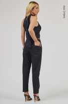 Conjunto Calça e Blusa Frente Unica Preto