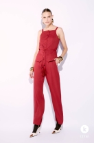 Conjunto de Calça e Blusa Colete Bordô