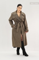 Trench Coat Marrom