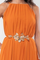 Vestido Longo Laranja