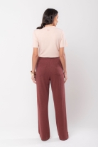 Conjunto de Calça e T-shirt Marrom